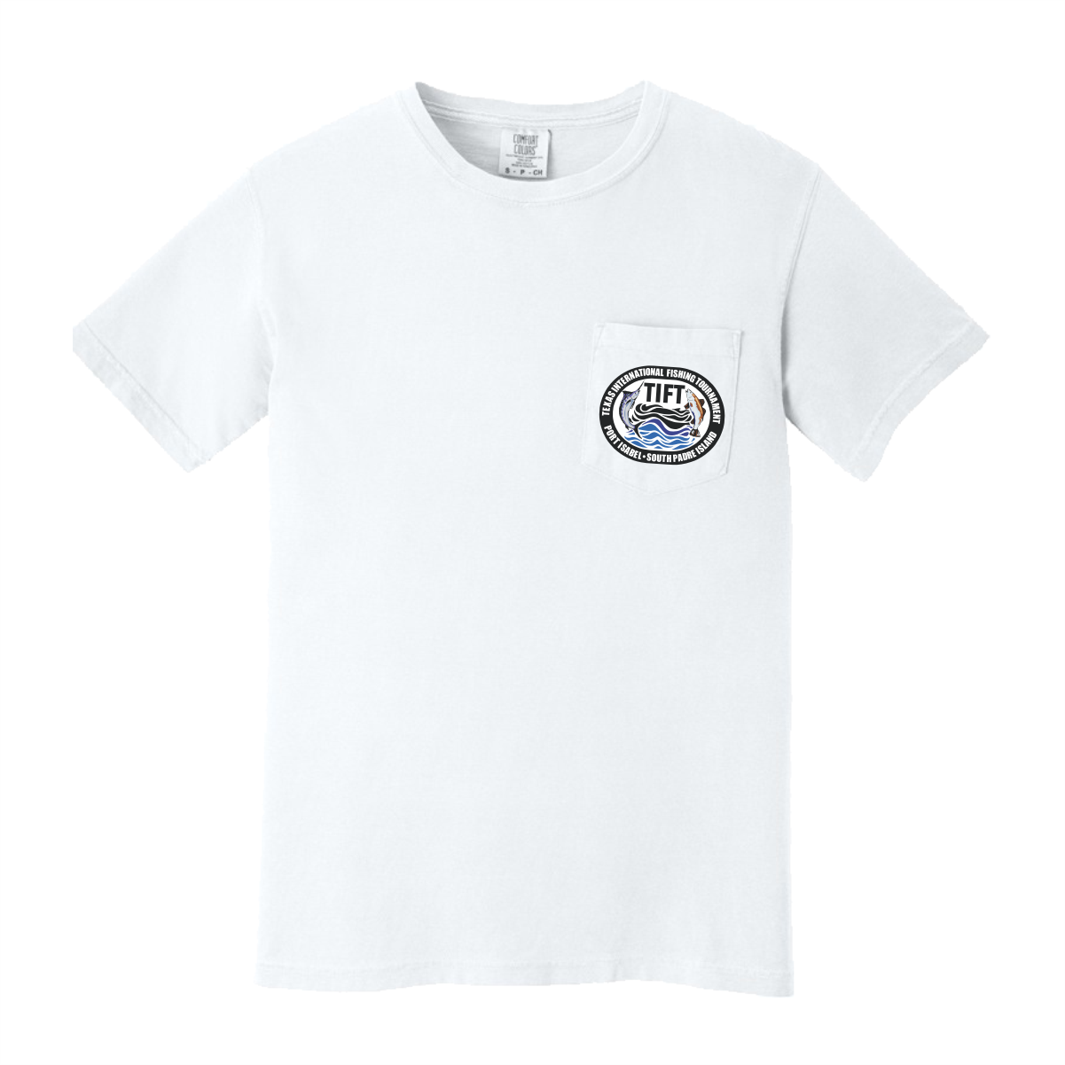 Comfort Colors Pocket Short Sleeve 2026 T-Shirt (White)