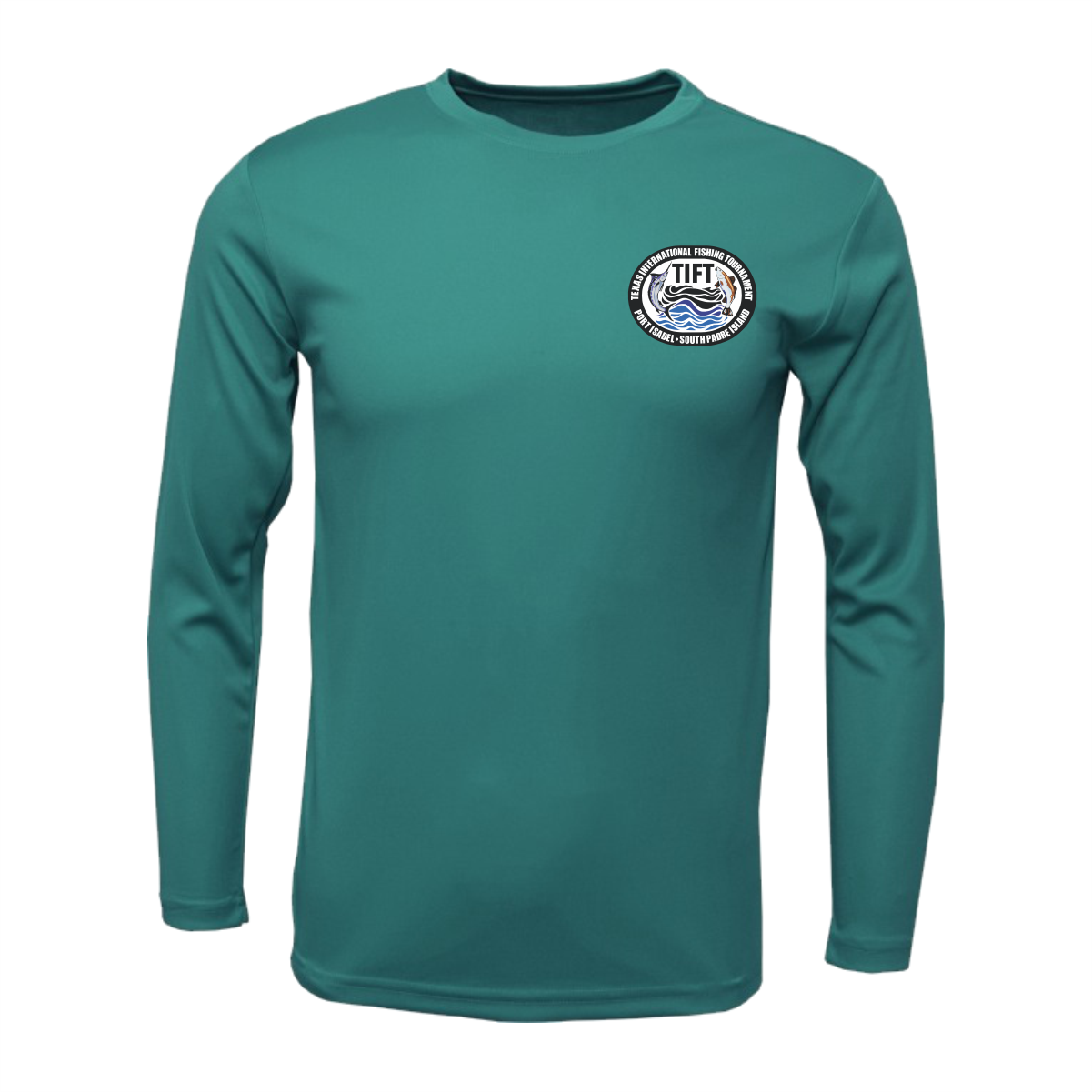Teal Dri-fit Long Sleeve T-Shirt
