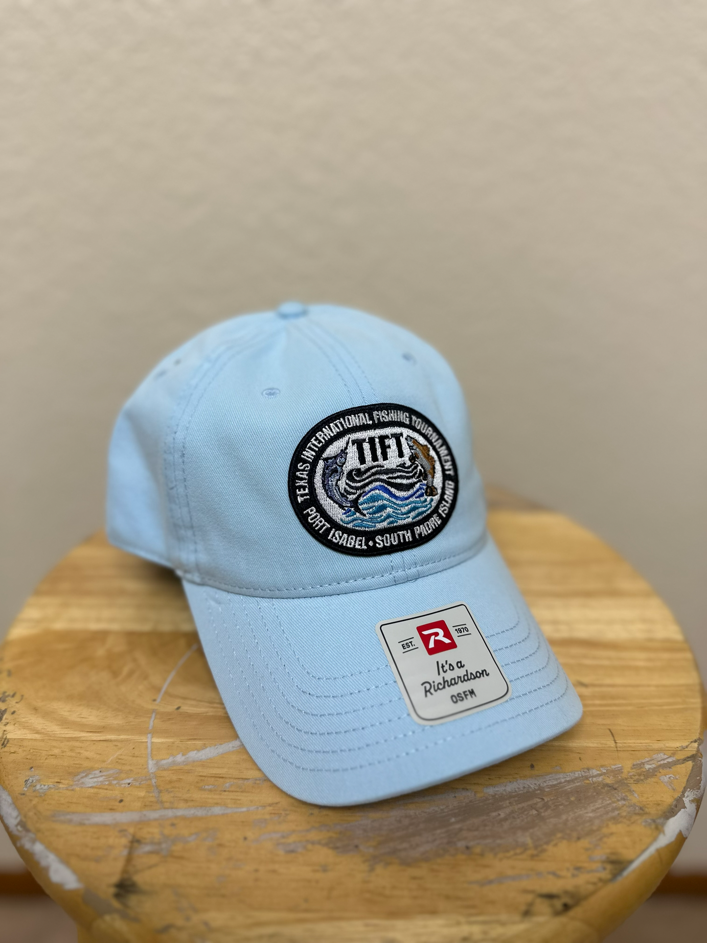 Powder Blue Cotton Twill Cap - TIFT Logo Patch
