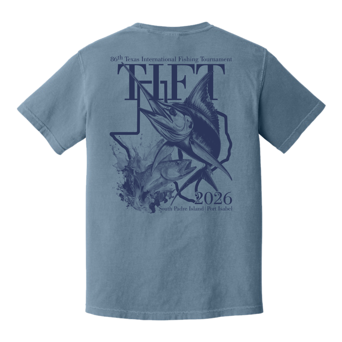 Youth Comfort Colors Short Sleeve 2026 T-Shirt (Blue Jean)