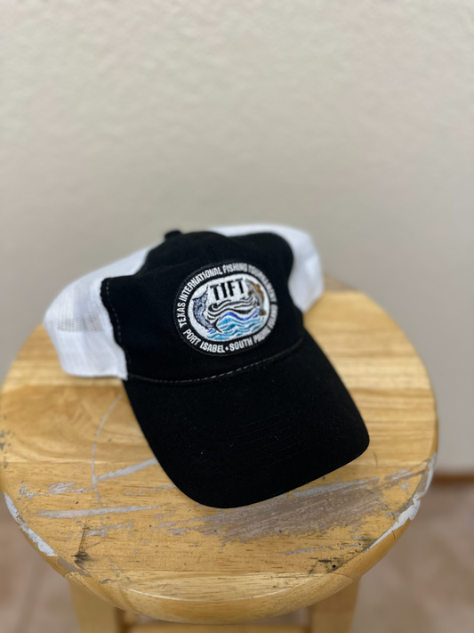 Black / White Mesh- TIFT Logo Patch