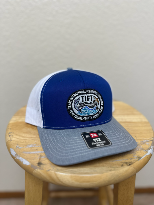Blue/Grey/White Mesh - TIFT Logo Patch