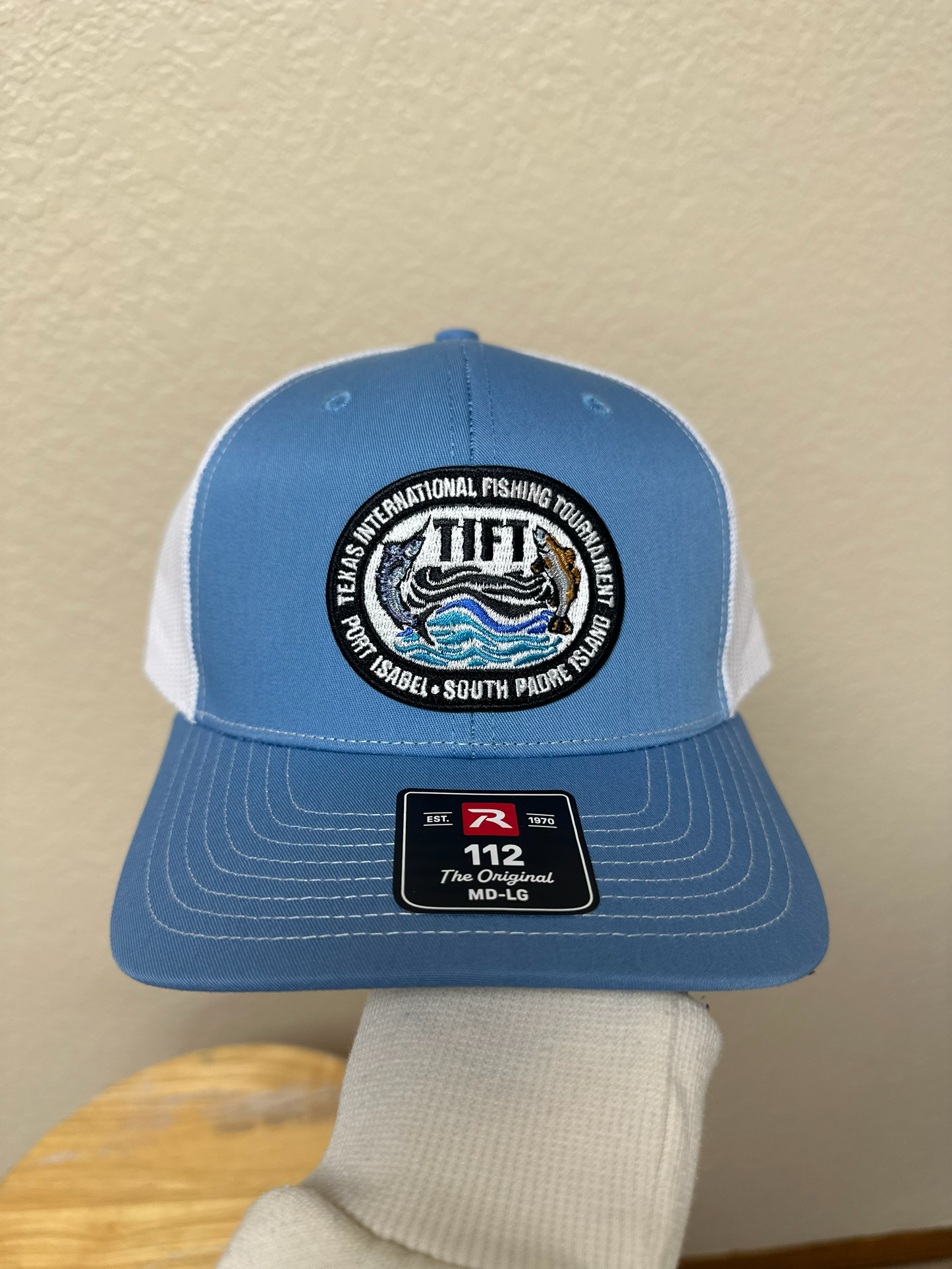 Columbia / White Mesh - TIFT Logo Patch