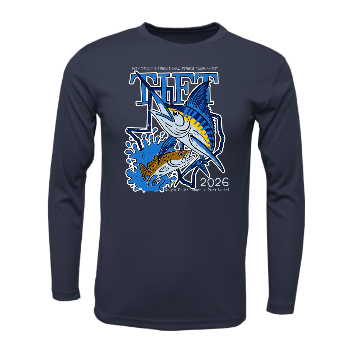 Toddler Navy Long Sleeve 2026 Dri-fit