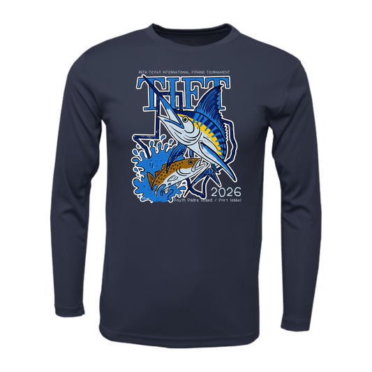 Toddler Navy Long Sleeve 2026 Dri-fit