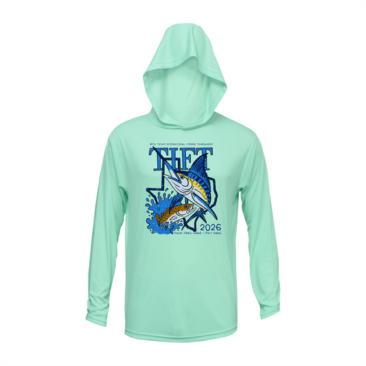 Toddler Seafoam Hooded Dri-fit