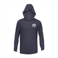 Youth Navy Hooded Dri-fit 2026 Long Sleeve T-Shirt