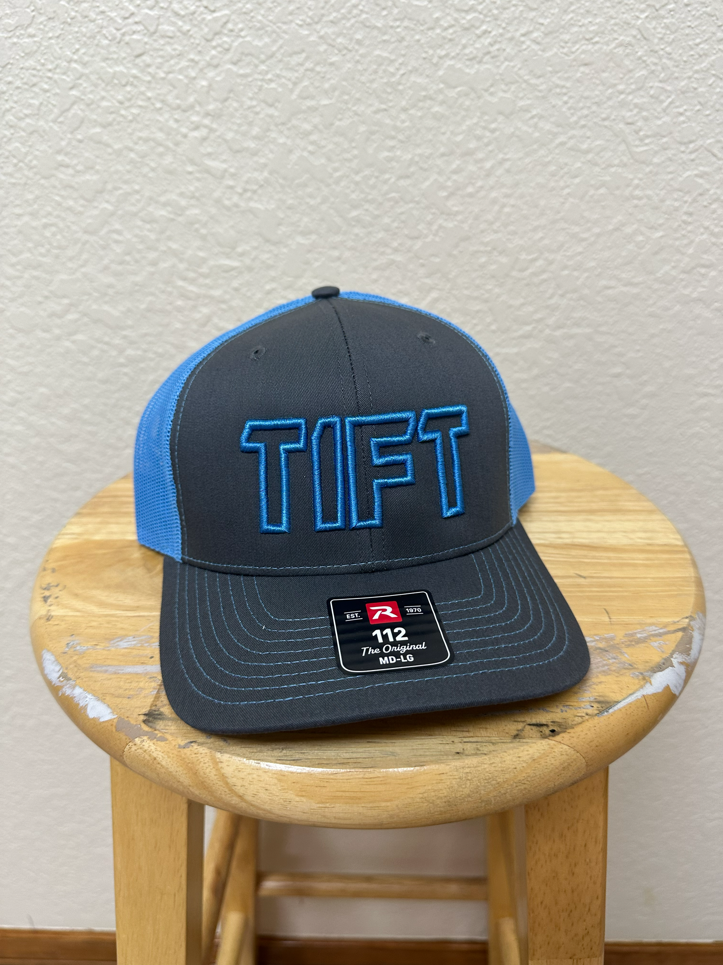 Charcoal / Blue Mesh - TIFT BLOCK