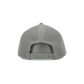 Grey 6 Panel Dry-fit Hat- TIFT Logo Patch