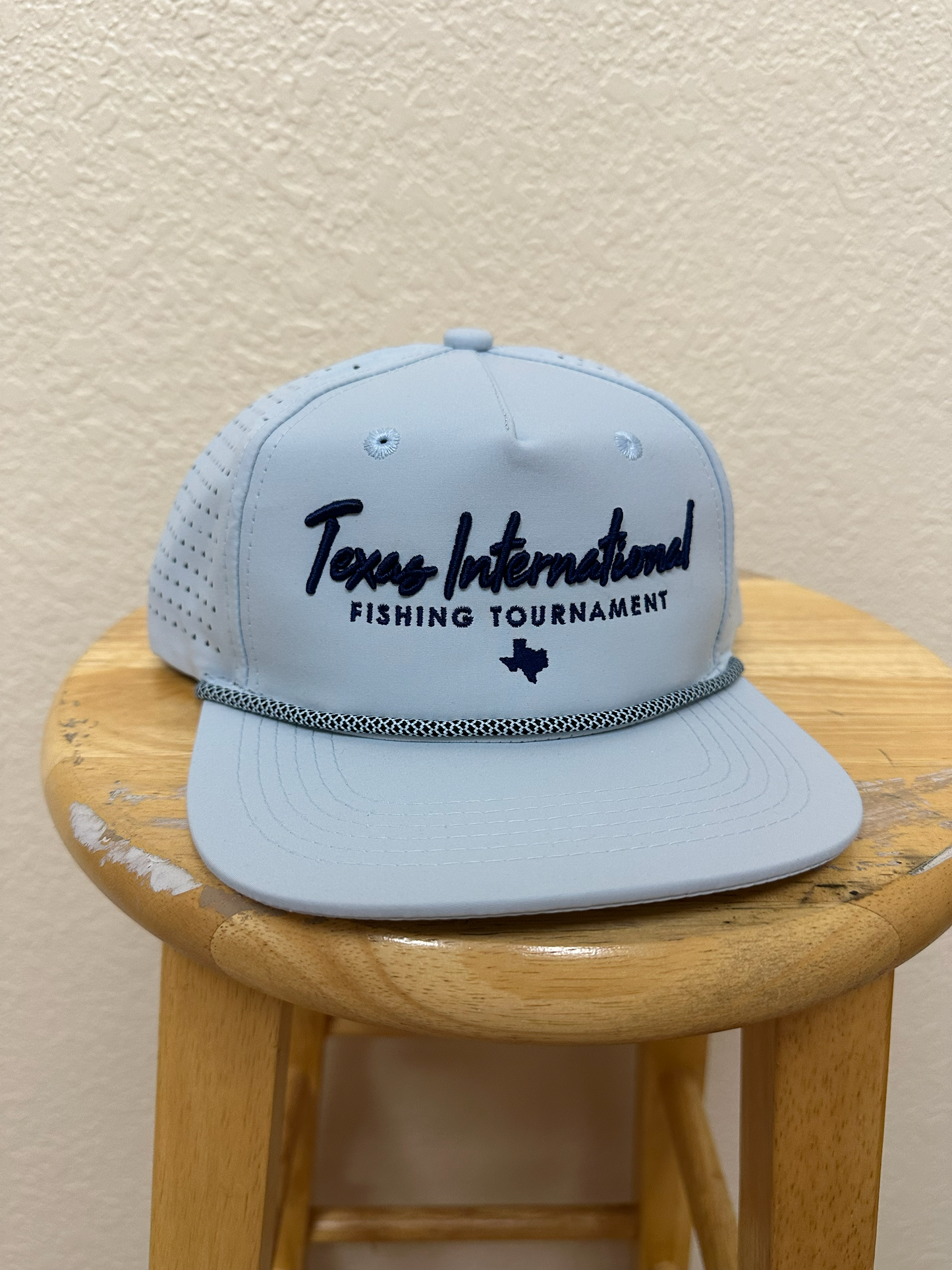Ice Blue / Black Blue Rope- TIFT Script
