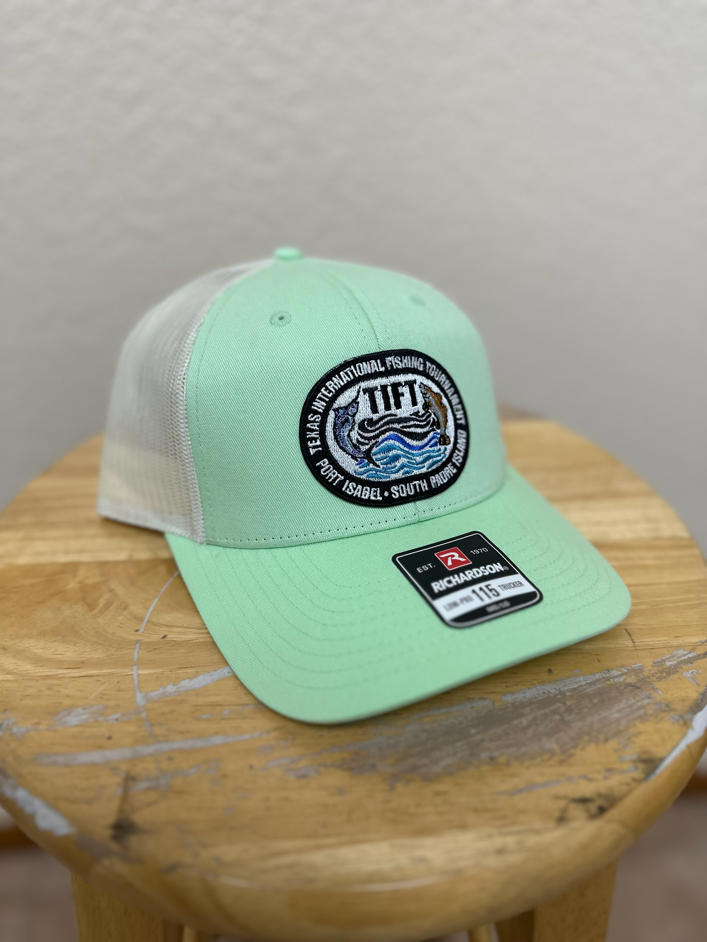 Patina Green Mesh - TIFT Logo Patch