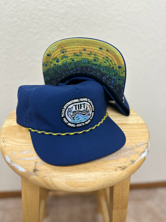 Navy Mahi / Yellow Rope- TIFT Logo Patch